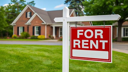 Rental Homes in the Houston Area Houston-area rental home with a For Rent sign